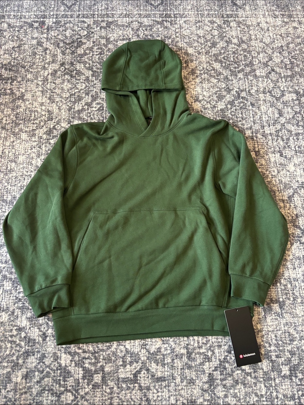 NEW Lululemon Men’s Steady State Pullover Hoodie - XS - ivy green